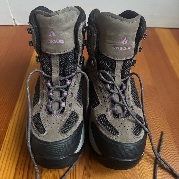 VASQUE Boots Womens 9W Wide Breeze 2.0 GTX Hiking Gore-Tex Nubuck Leather Brown - Picture 4 of 11